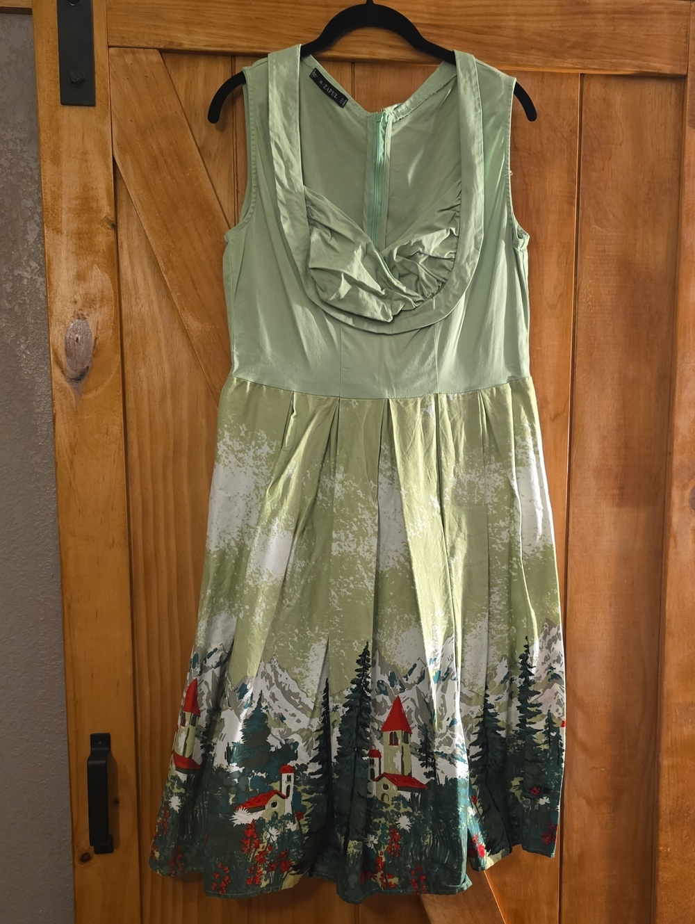 Alpine Winter Pinup Dress